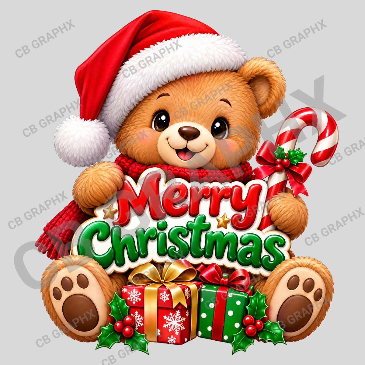 Merry Christmas Bear