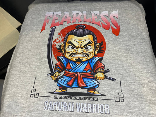 Custom Ready To Press DTF Samurai Warrior Transfer