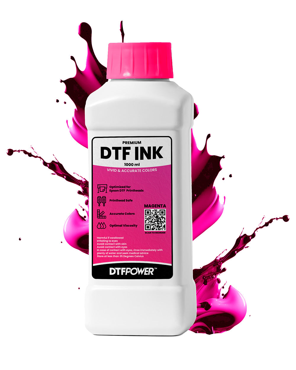 MAGENTA DTF Ink 1 Liter