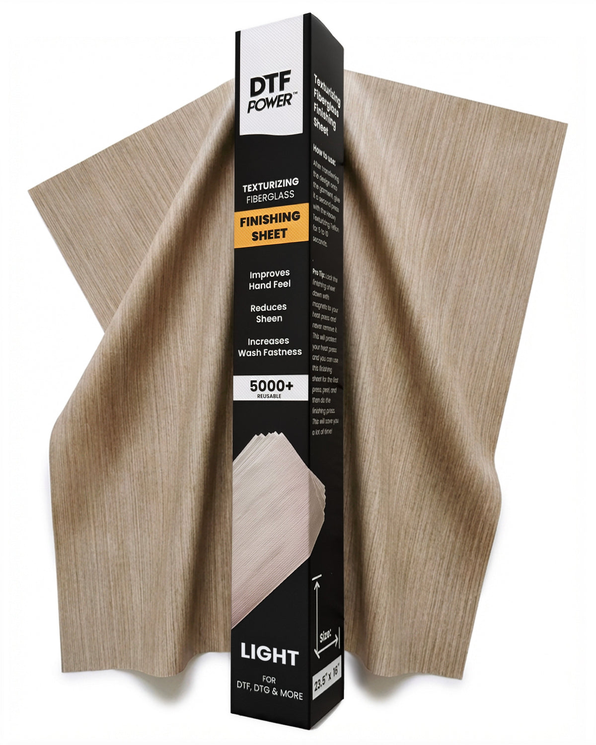 Light Texturizing Fiberglass Sheet