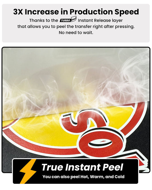 17" x 328' Turbo Peel Instant DTF Film