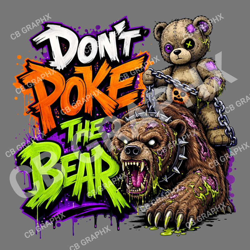 Don’t Poke The Bear Zombie