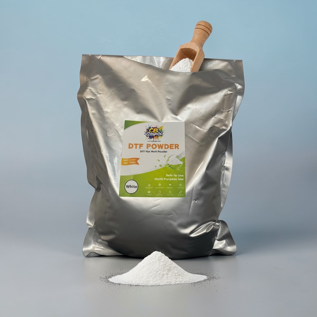 CB GRAPHX DTF White Hot Melt Powder 1000g Net. 35.27oz