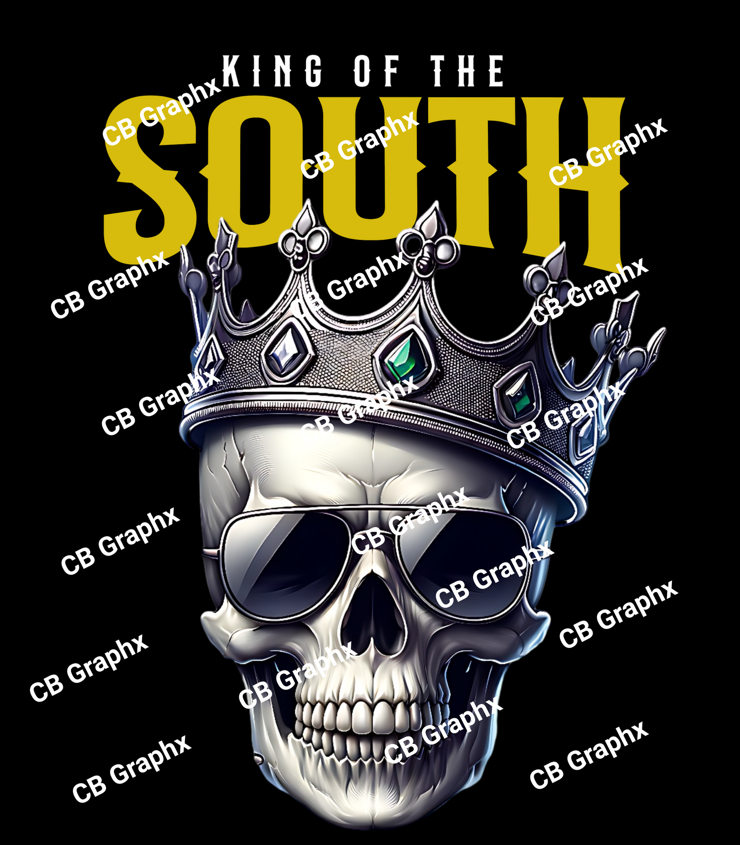 Custom Ready To Press DTF King of the South Transfer 2