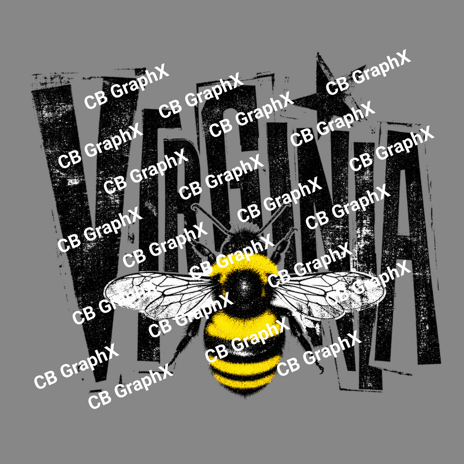 Custom DTF Transfer - Virginia Design Ready To Press
