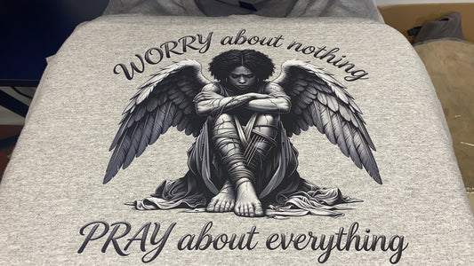 Custom Ready To Press DTF Angel Wings 3 Transfer