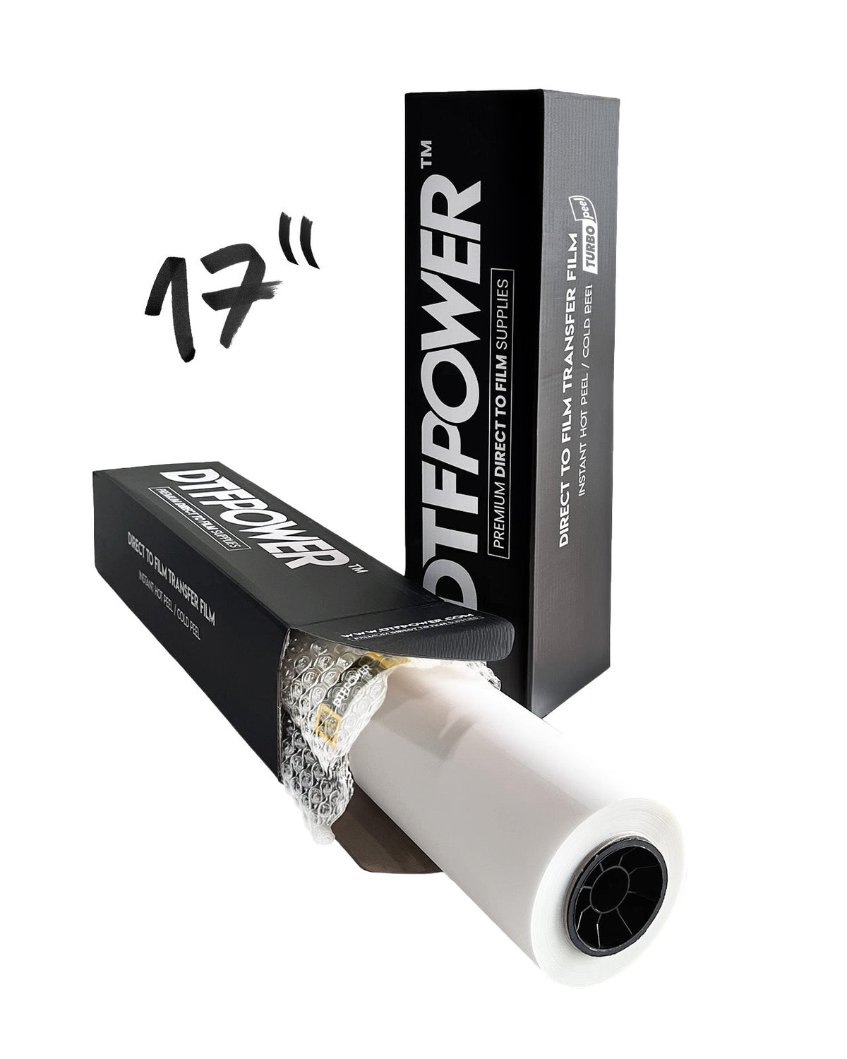 17" x 328' Turbo Peel Instant DTF Film