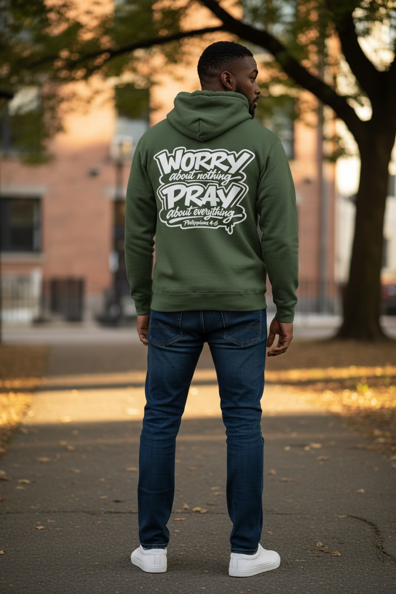 Custom Ready To Press DTF Philippians 4:6 Transfer