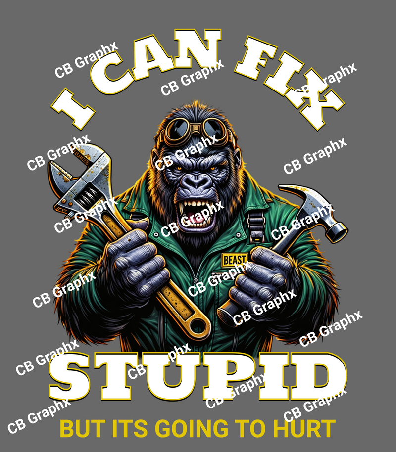 Custom DTF Transfer - Sarcastic Design Ready To Press