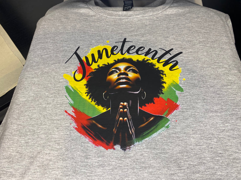 Custom Ready To Press DTF Juneteenth Transfer
