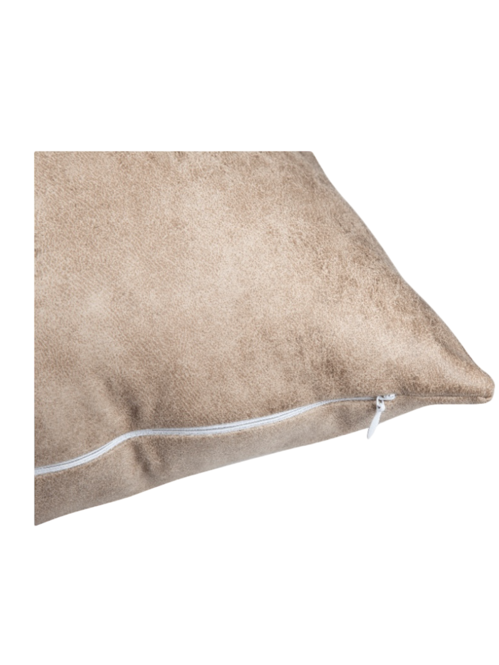 Custom 15x15 Faux Leather Throw Pillow