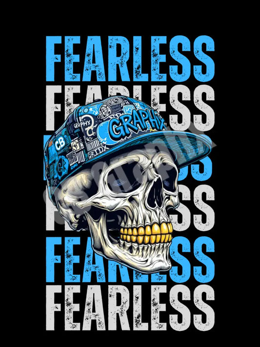 Fearless Skull Blue