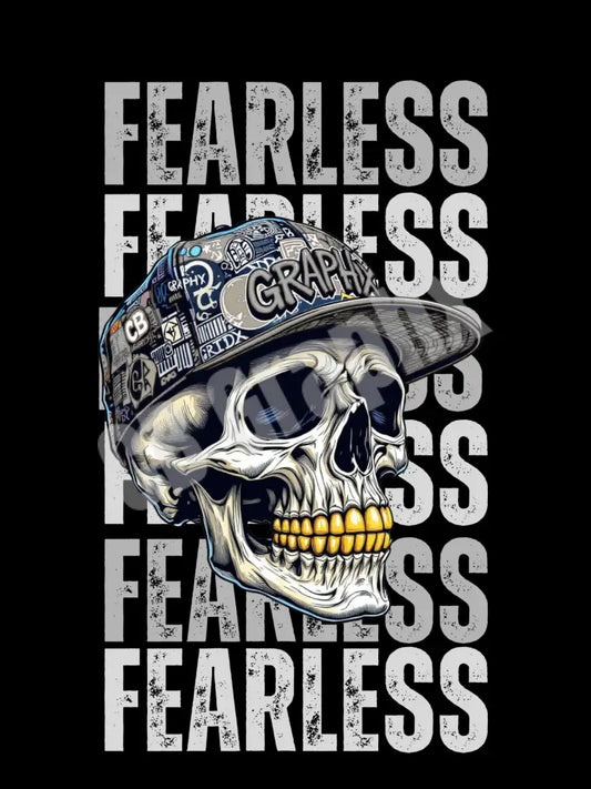Fearless Skull Gray