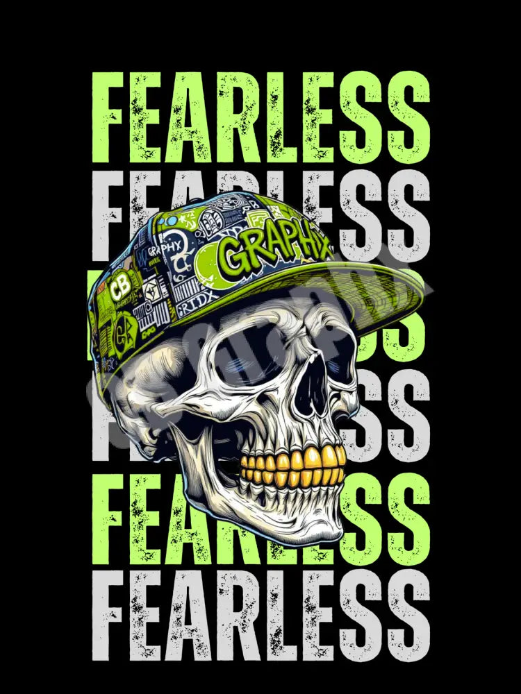 Fearless Skull Green