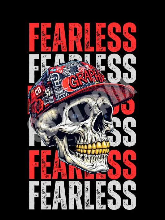 Fearless Skull Red