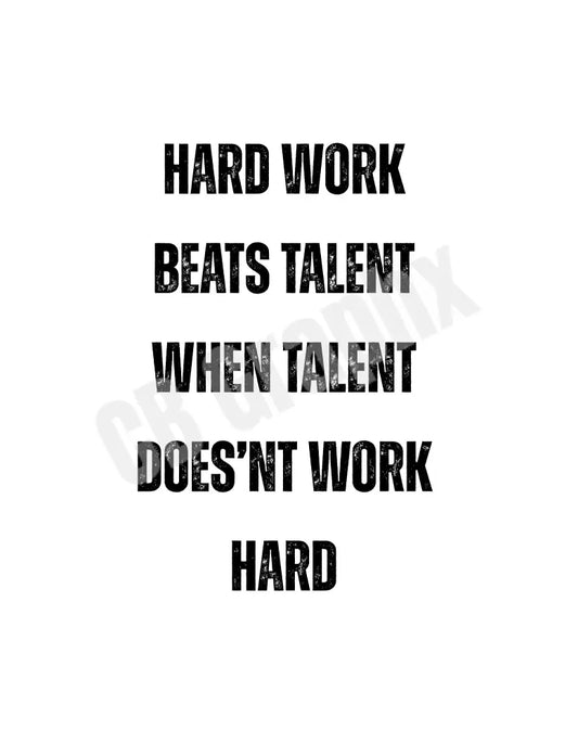 Hard Work