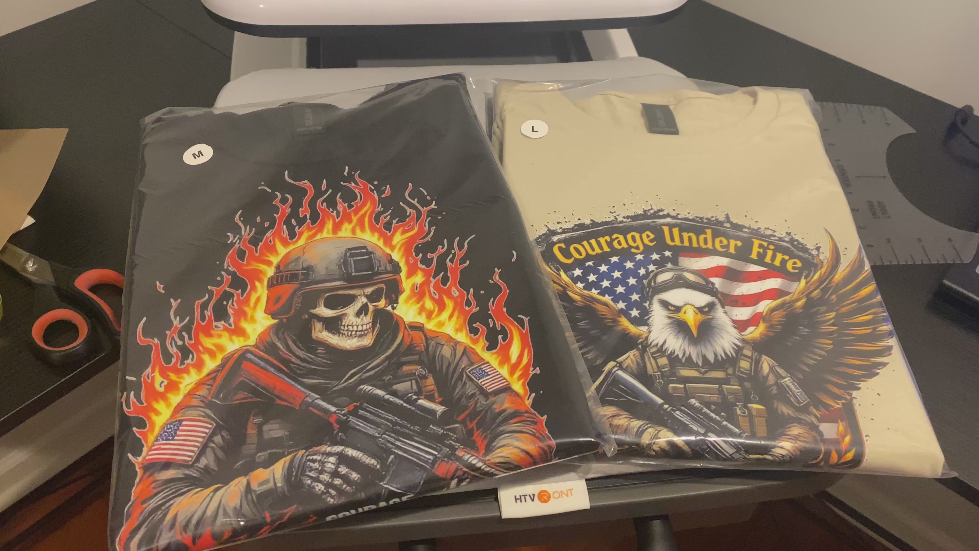 Patriotic Courage Under Fire Eagle
