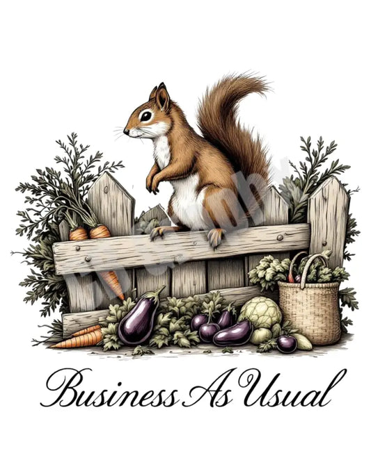 Squirrel Business As Usual
